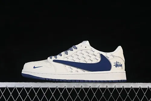 All categories Air Jordan Jordan series basketball shoes Air Jordan 1 Low High-end customized low-top sneakers Air Jordan 1 Low AJ1 Joe 1 joint model High-end customized low-top casual sneakers LD2028-065